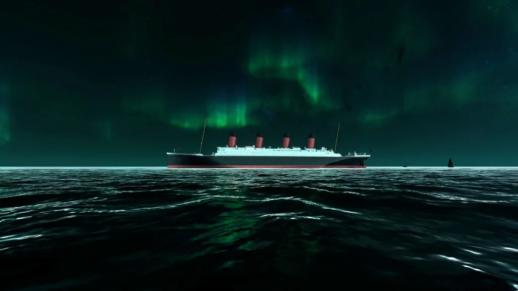 Tragedi Titanic di Balik Aturan SOLAS 2 northern lights, titanic, sea