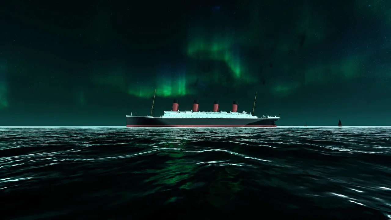 Tragedi Titanic di Balik Aturan SOLAS 2 northern lights, titanic, sea